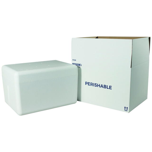 Plastilite Integritemp PC53 Series EPS Foam Cooler with Shipping