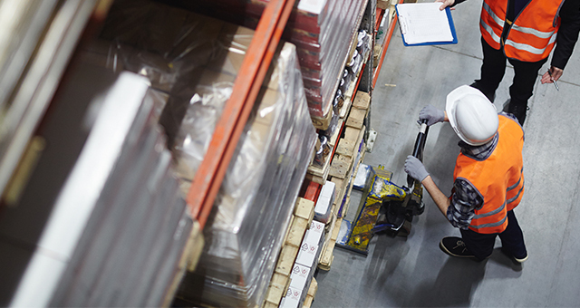 Workers in Warehouse