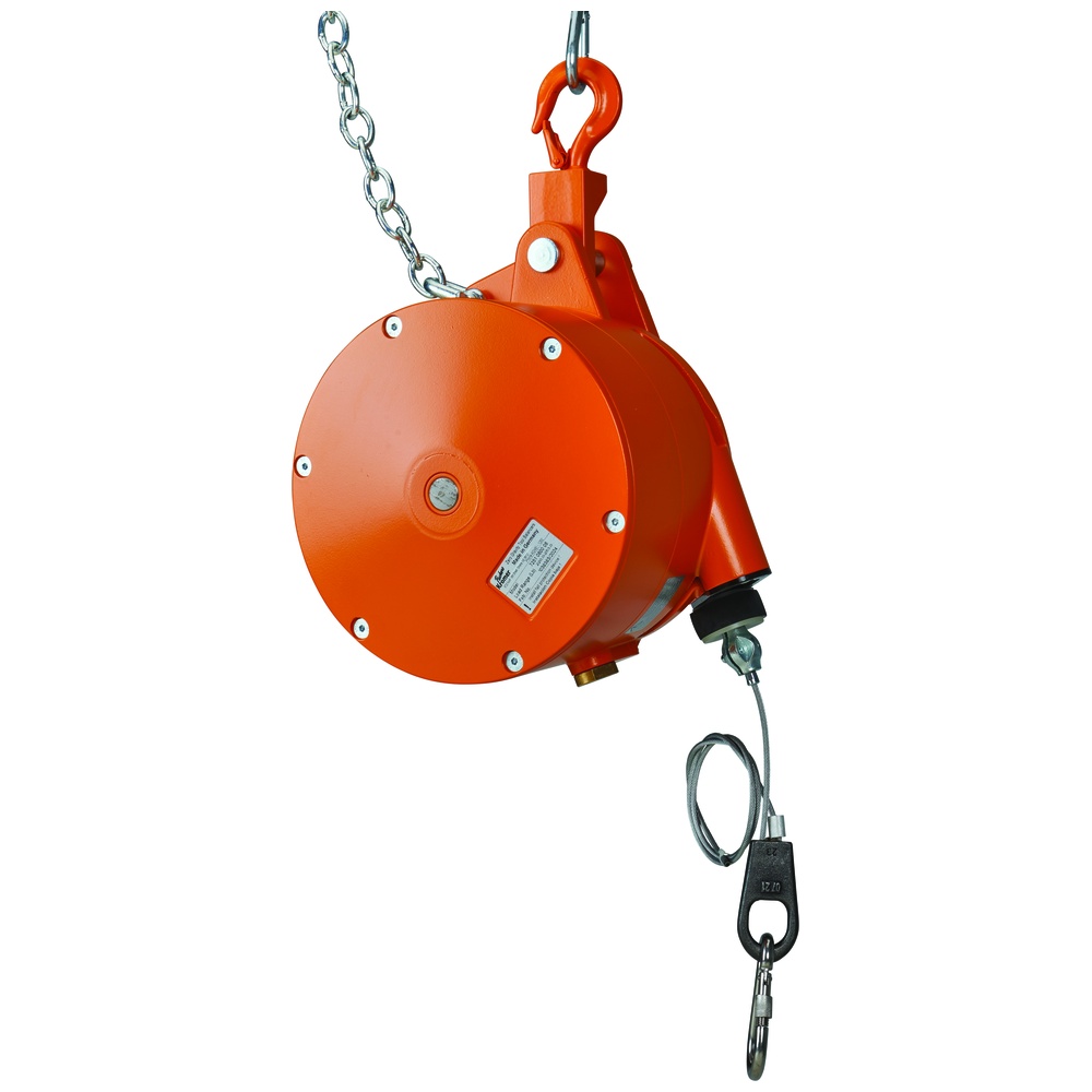 Packers Kromer Type 7251 Heavy-Duty Zero Gravity Balancer, Double Spring, 9.84 Feet Cable Travel, Orange