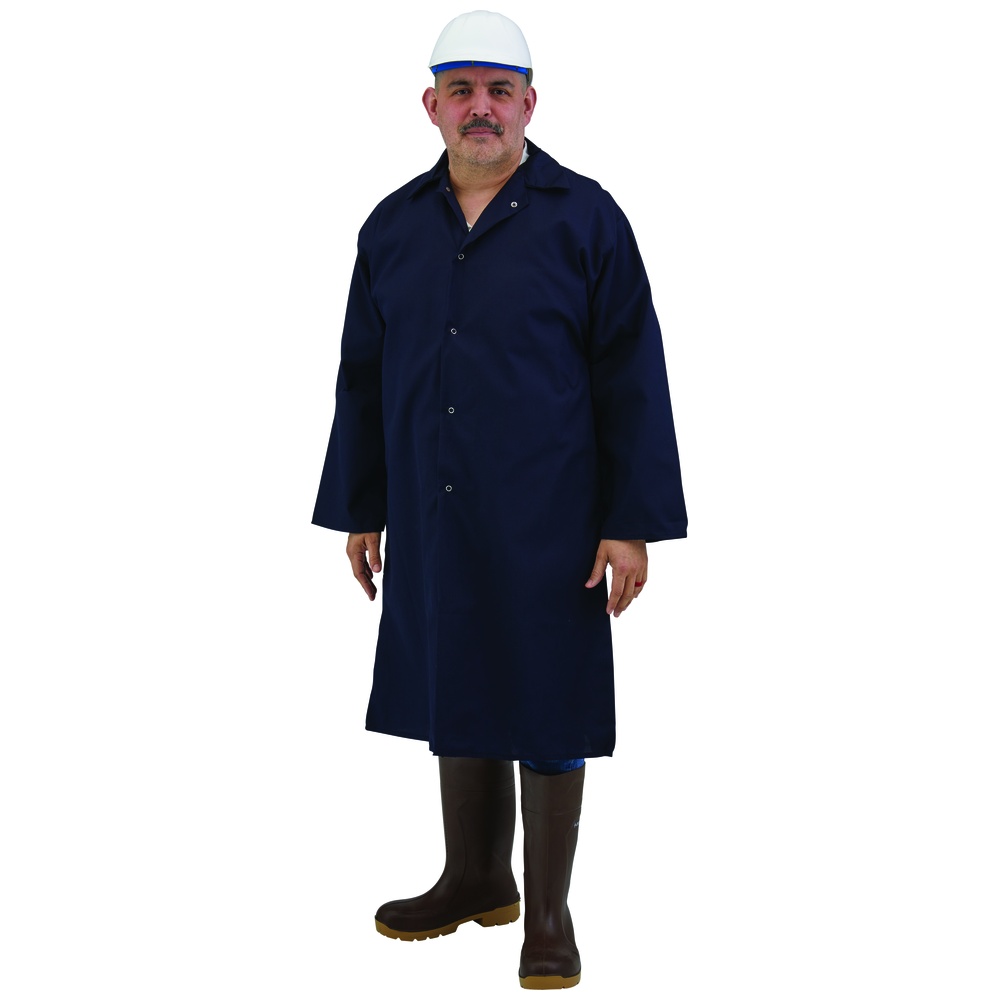 Southern Apparel Inc. Butcher Frocks, Long-Sleeves, No Pockets, Dome Snaps, 5 Ounce