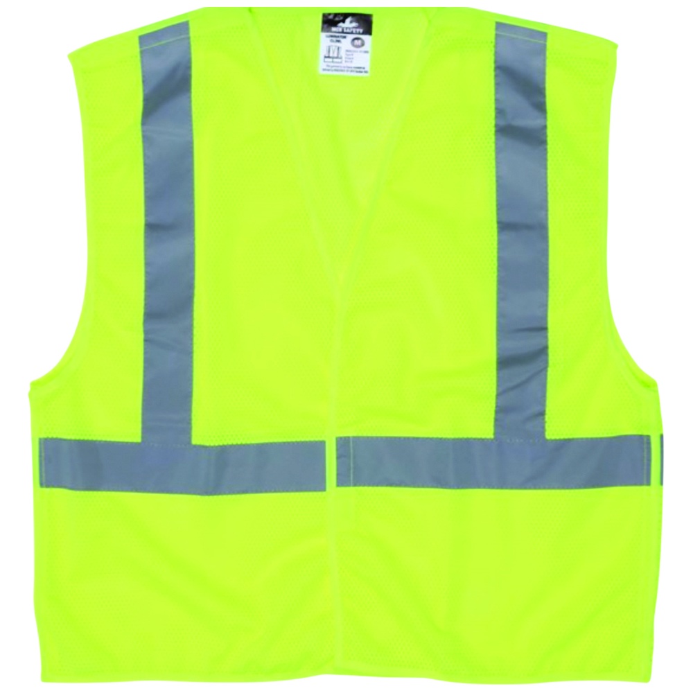 MCR Safety Luminator® Series Breakaway Safety Vest, Hi-Vis, Reflective, Type R Class 2