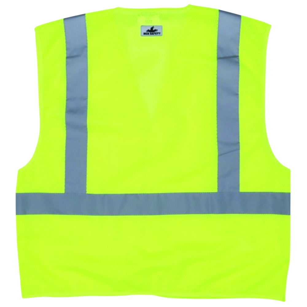 MCR Safety Luminator® Series Breakaway Safety Vest, Hi-Vis, Reflective, Type R Class 2