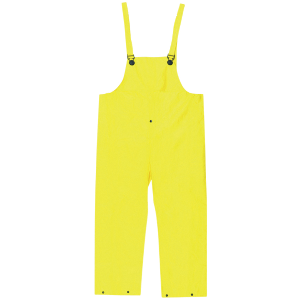 MCR Safety Wizard Series Waterproof Bib Overall Rain Pants With Fly Front, 0.28 mm MCR Safety Wizard Series Waterproof Bib Overall Rain Pants With Fly Front, 0.28 mm