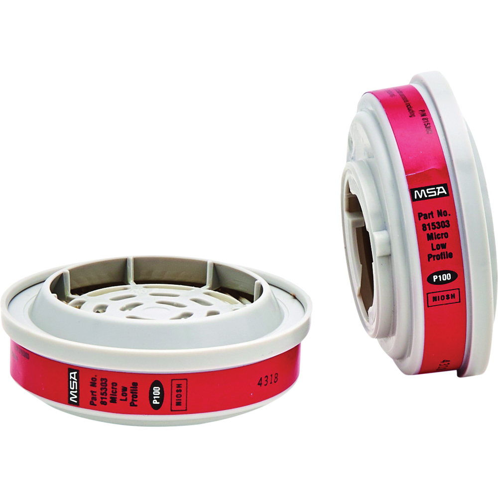 MSA Safety Advantage® Chemical and Combination Cartridges, Low-Profile P100