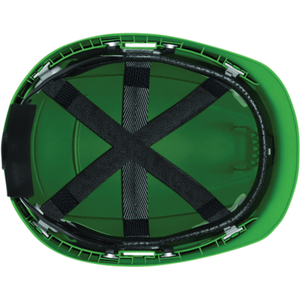 HexArmor® Safety Helmet, Ceros® XP250E, Short Brim, 6-Point AirBridge® Ratchet Suspension