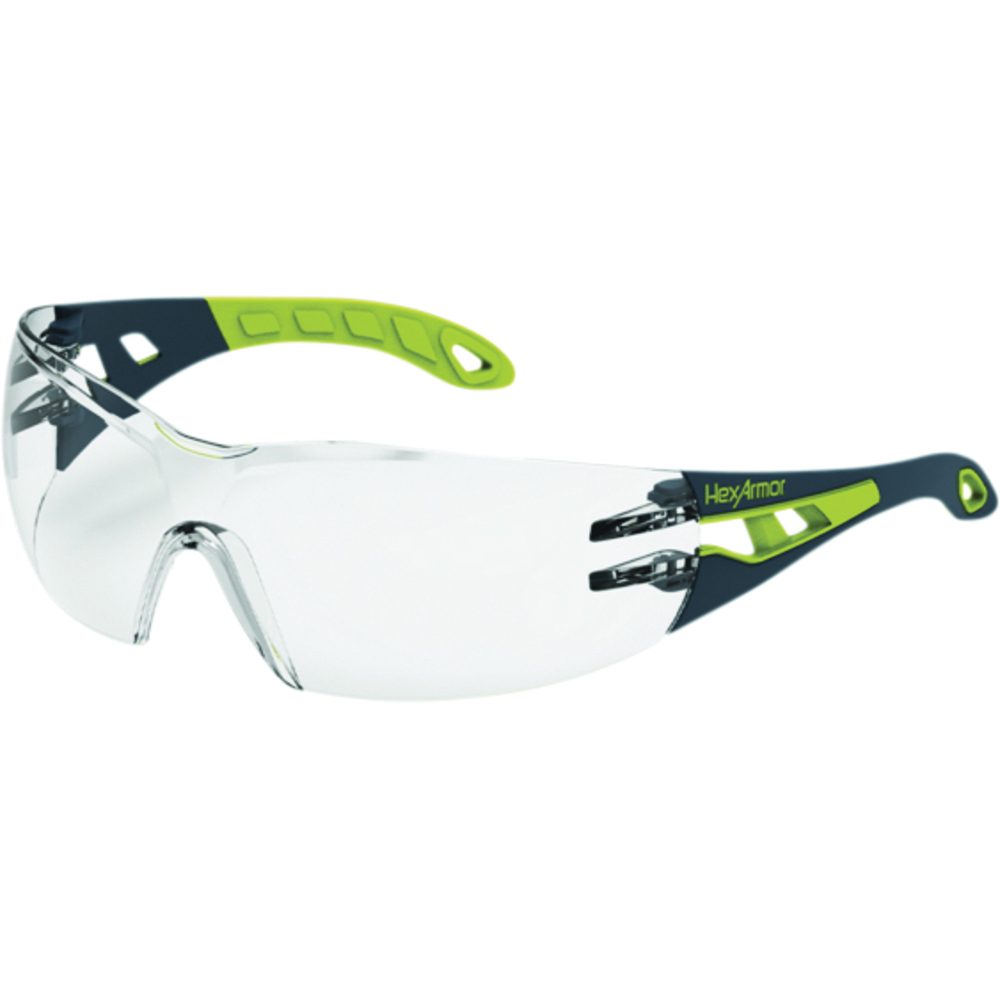 HexArmor® Safety Glasses, MX200, TruShield®, Clear Lens