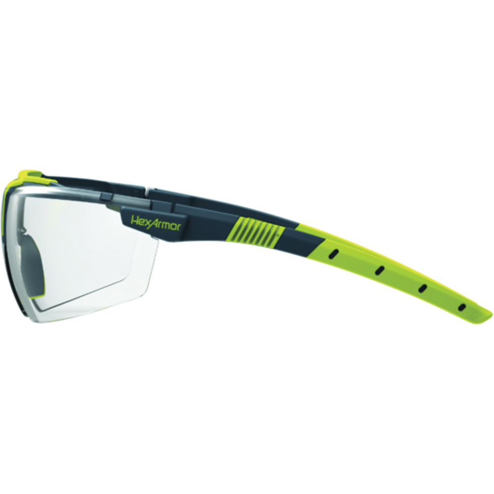 HexArmor® Safety Glasses, +1.0 Readers, VS300, TruShield®, Clear Lens