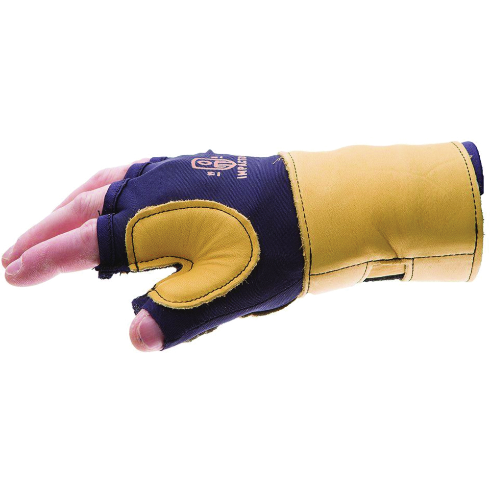 Impacto Anti-Impact Fingerless Gloves with Adjustable Wrist Support