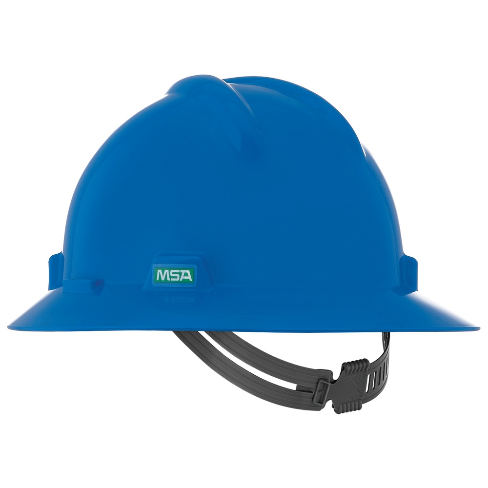 MSA V-Gard® Full Brim Hard Hats, Pinlock Suspension