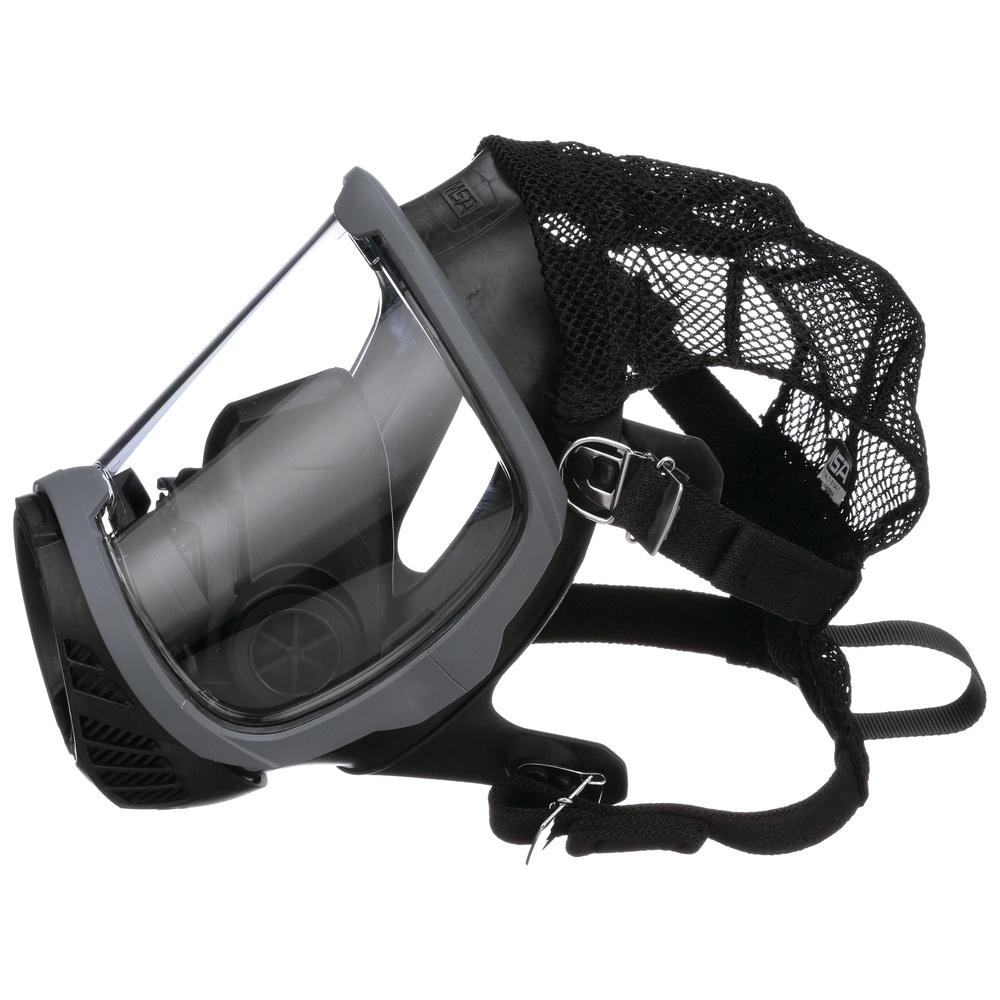 MSA G1 Industrial SCBA Facepiece, 4-Point Harness, Polyester