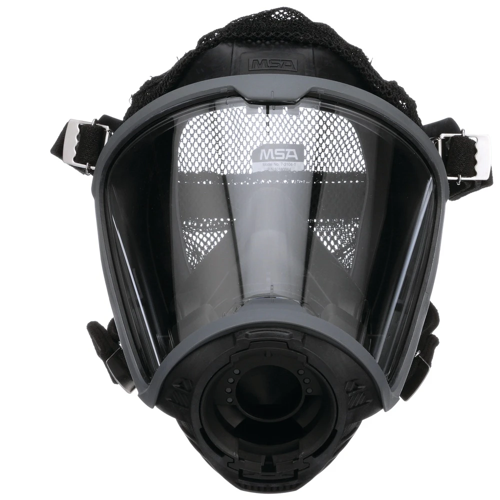 MSA G1 Industrial SCBA Facepiece, 4-Point Harness, Polyester