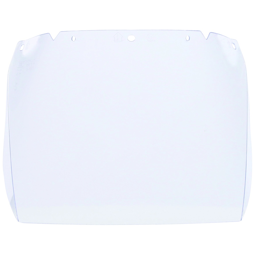 V-Gard® General Purpose Visors, Polycarbonate, 0.04 Inch Thickness, 17 Inches Wide, Clear