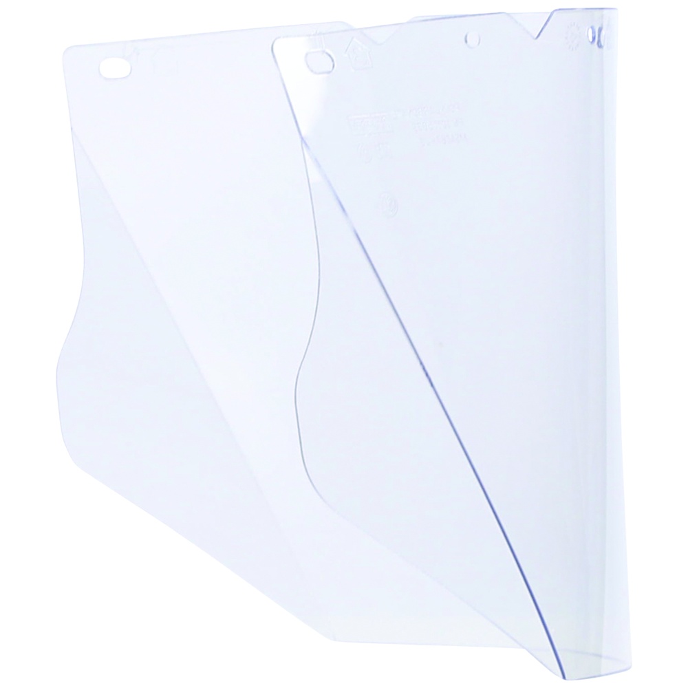 V-Gard® General Purpose Visors, Polycarbonate, 0.04 Inch Thickness, 17 Inches Wide, Clear