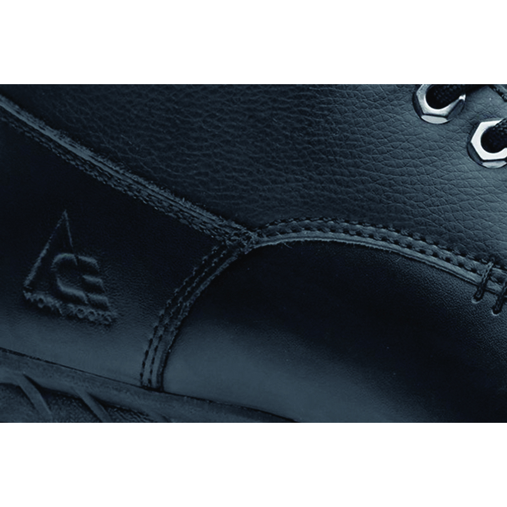 Shoes for Crews August Leather Soft Toe Women's Boots, 5in, Black