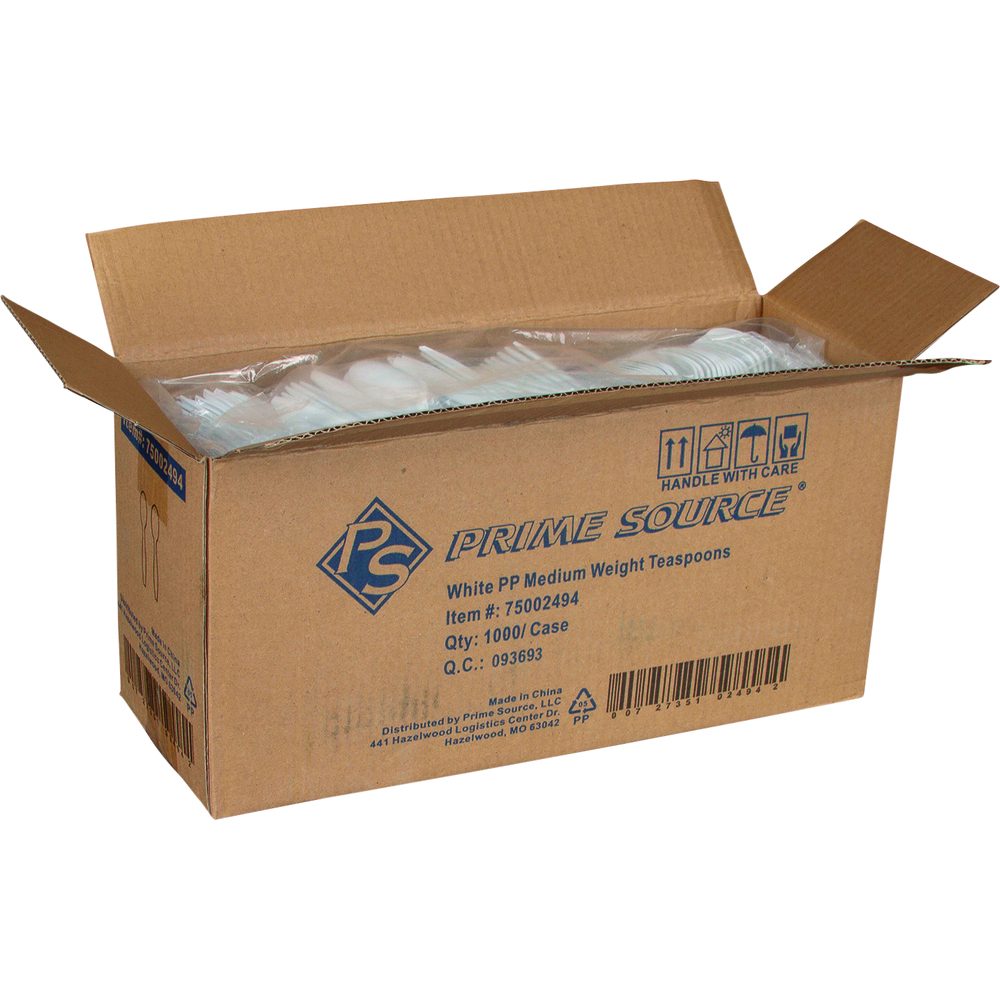 Prime Source Polypropylene Spoon Bulk Pack