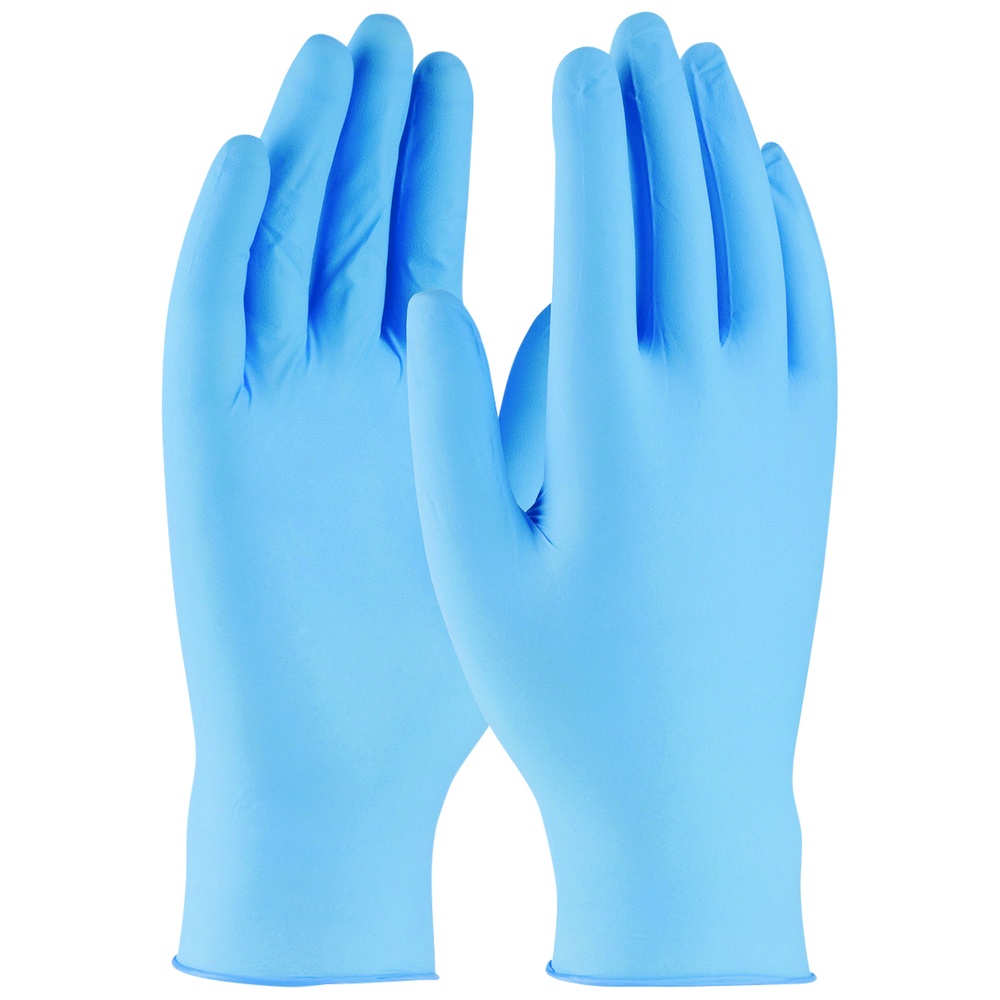 PIP Ambi-dex® Turbo Disposable Nitrile Glove, Powder-Free, Textured Grip, 5 Mil, Blue