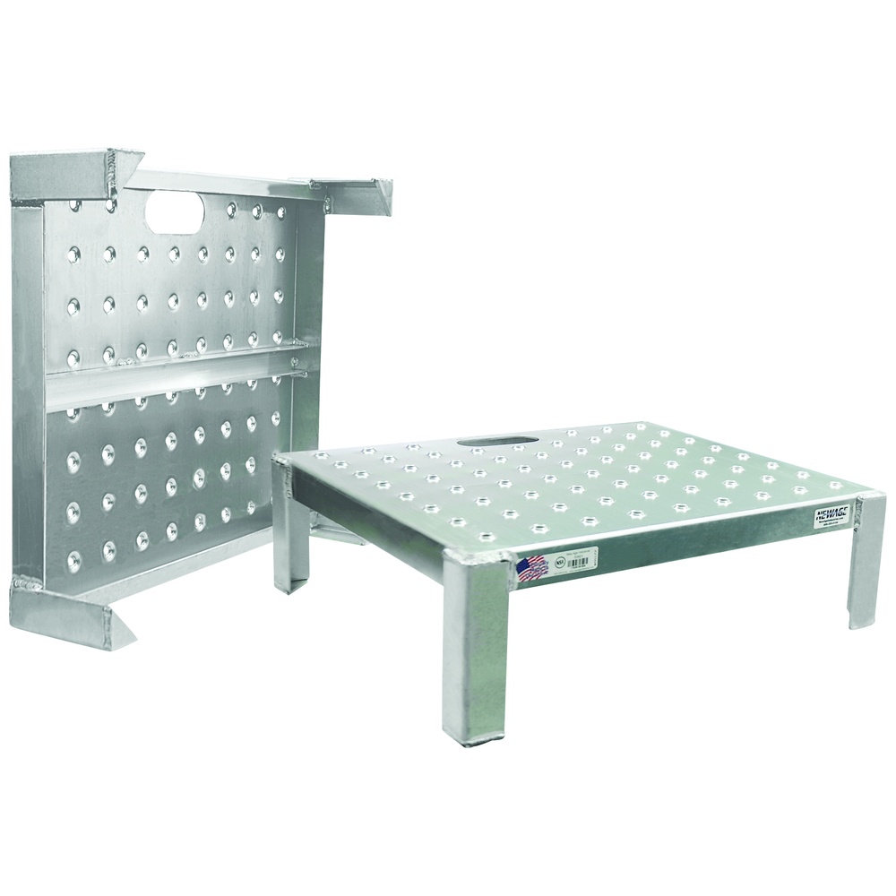 New Age Aluminum Ergo Stands, 24 Inch x 20 Inch Platform