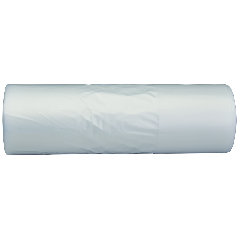 Poly Bags, Gusseted, HDPE/LLDPE Blend, 2 Mil, Roll