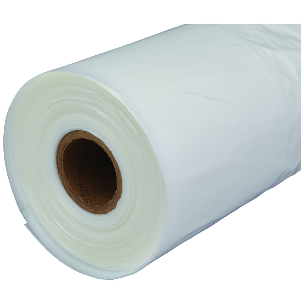 Poly Bags, Gusseted, HDPE/LLDPE Blend, 2 Mil, Roll