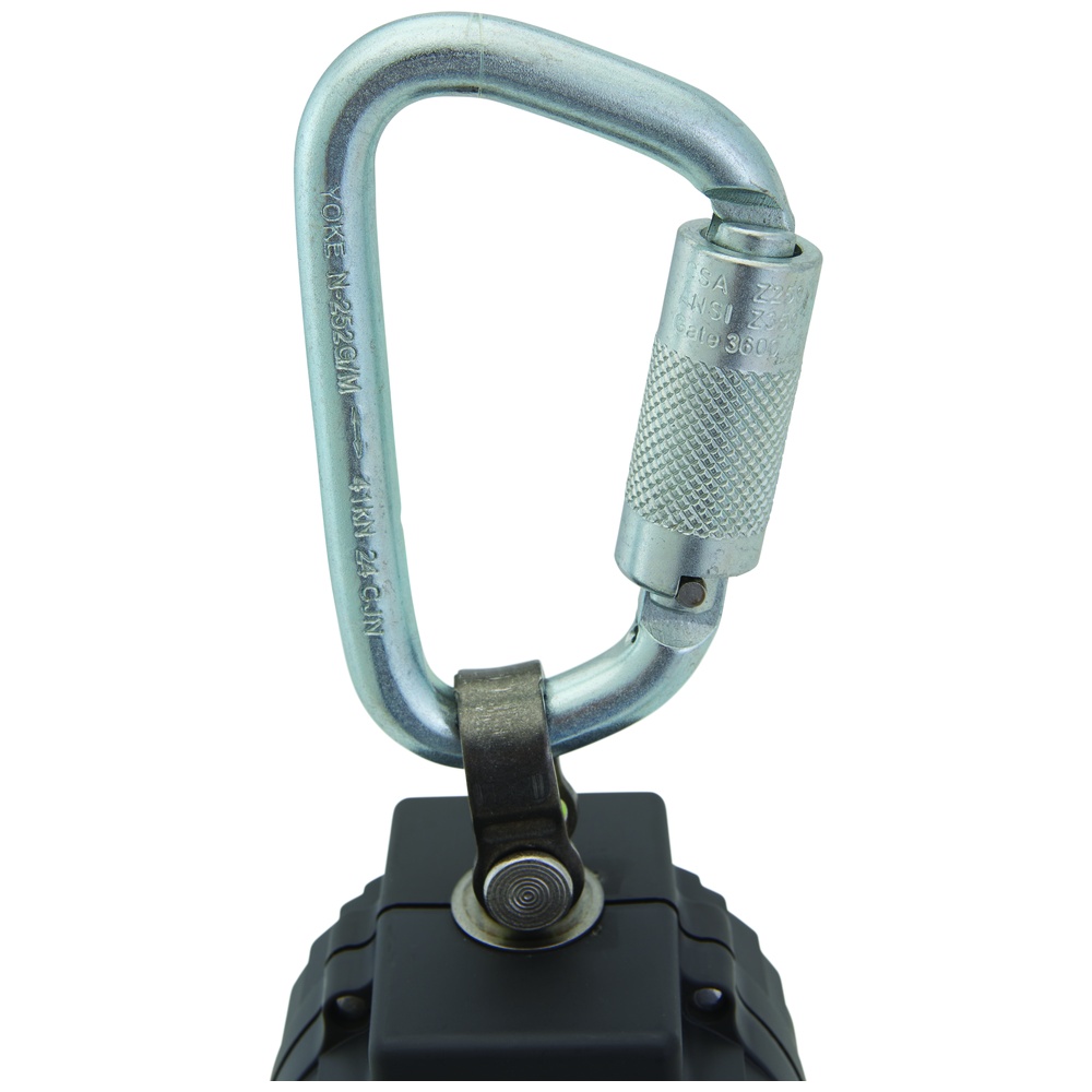 Honeywell TurboLite™+ Personal Fall Limiter, Single Leg, Locking Snap Hook