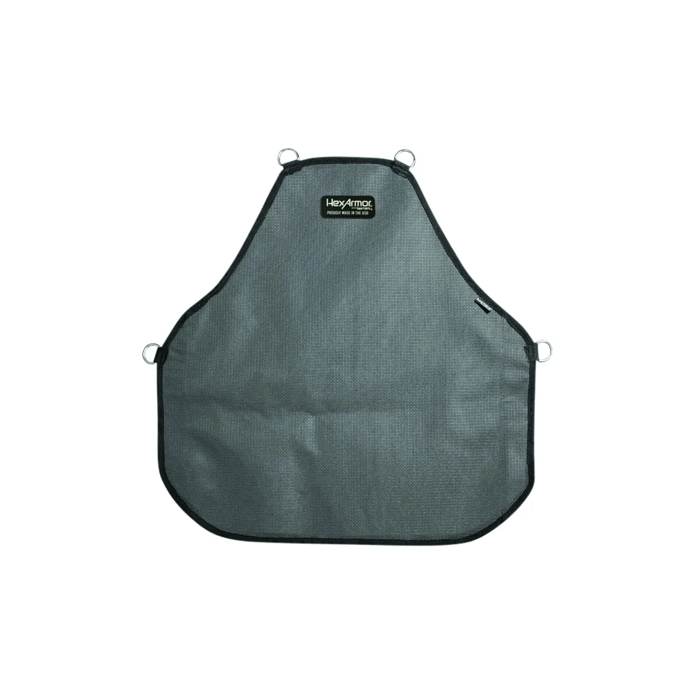 HexArmor® Protective Apron, Heavy-Duty, Double Layer SuperFabric® Brand Material, ANSI 105-2024, Gray