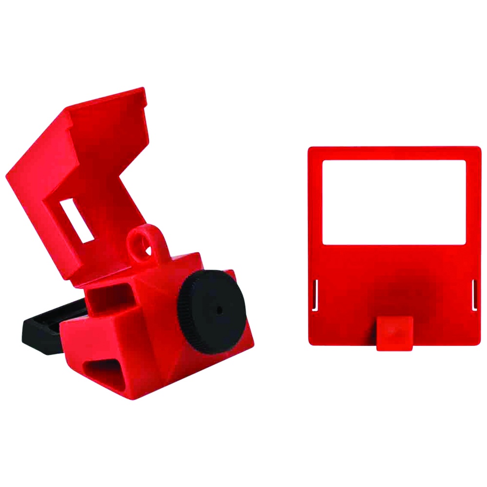 Brady Clamp-On Breaker Lockout, Flip Cover, 480V