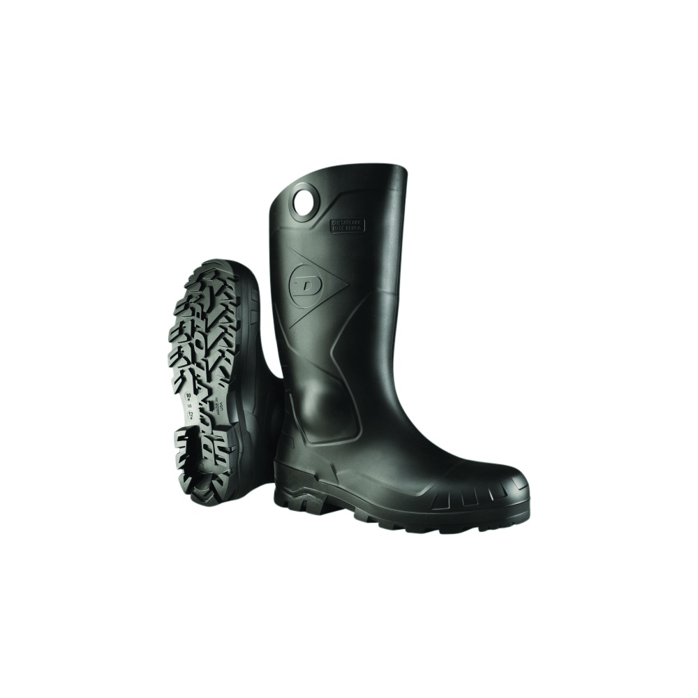 Dunlop Chesapeake Safety Steel Toe Boots, 14 Inch, Black