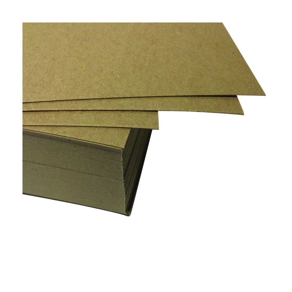 DRC Chipboard Slip Sheets, 0.012 Inch Thickness, Natural Kraft