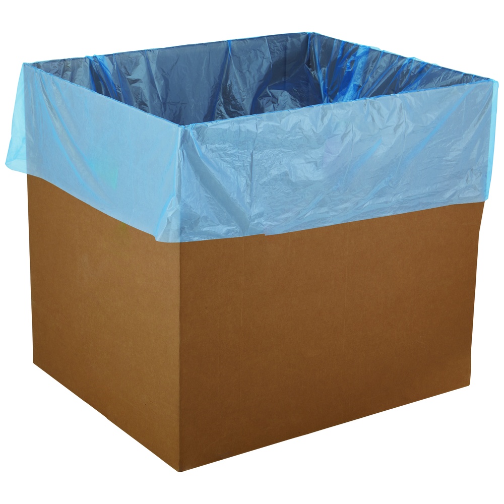 BPD Gusseted Combo Liners, USMD, Roll, 3 Mil, Blue