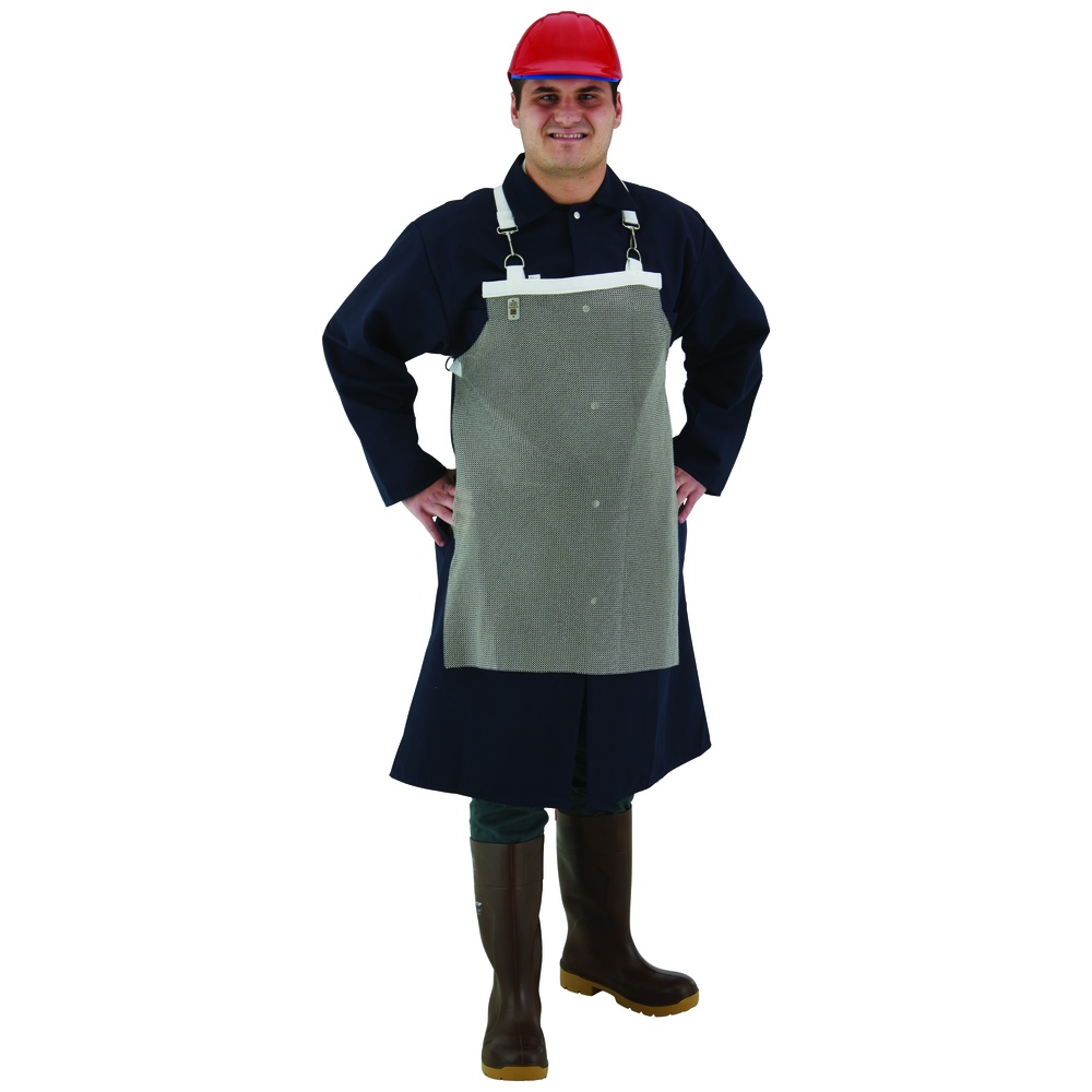 US Mesh® Metal Mesh Aprons USM2065, Stainless Steel, 20 Inch x 25 Inch