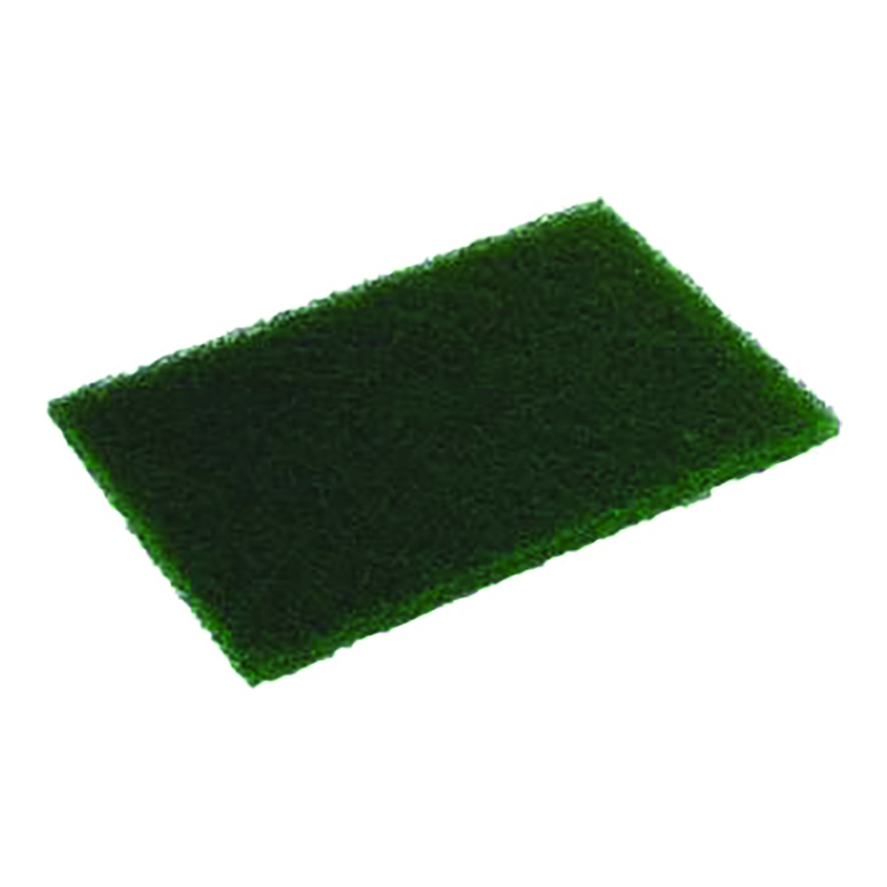 Cellucap Manufacturing Heavy Duty Scouring Pads, 6 Inch x 9 Inch, Dark Green