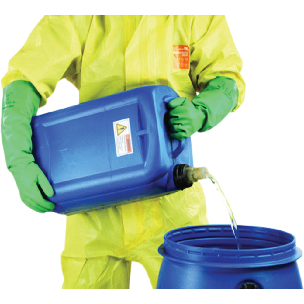 Ansell AlphaTec® Solvex® 37-185 Elbow-Length Nitrile Gloves, Green Ansell AlphaTec® Solvex® 37-185 Elbow-Length Nitrile Gloves, Green