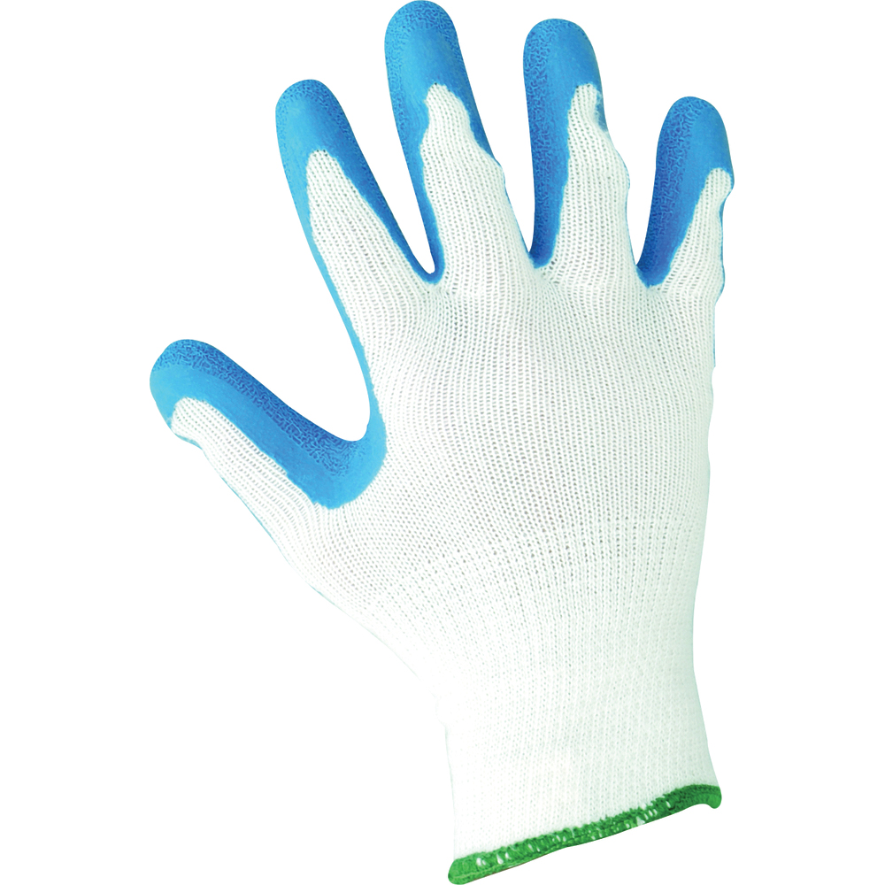 Wells Lamont FlexTech Poly/Cotton Shell Work Gloves w/ Latex Coated Palm