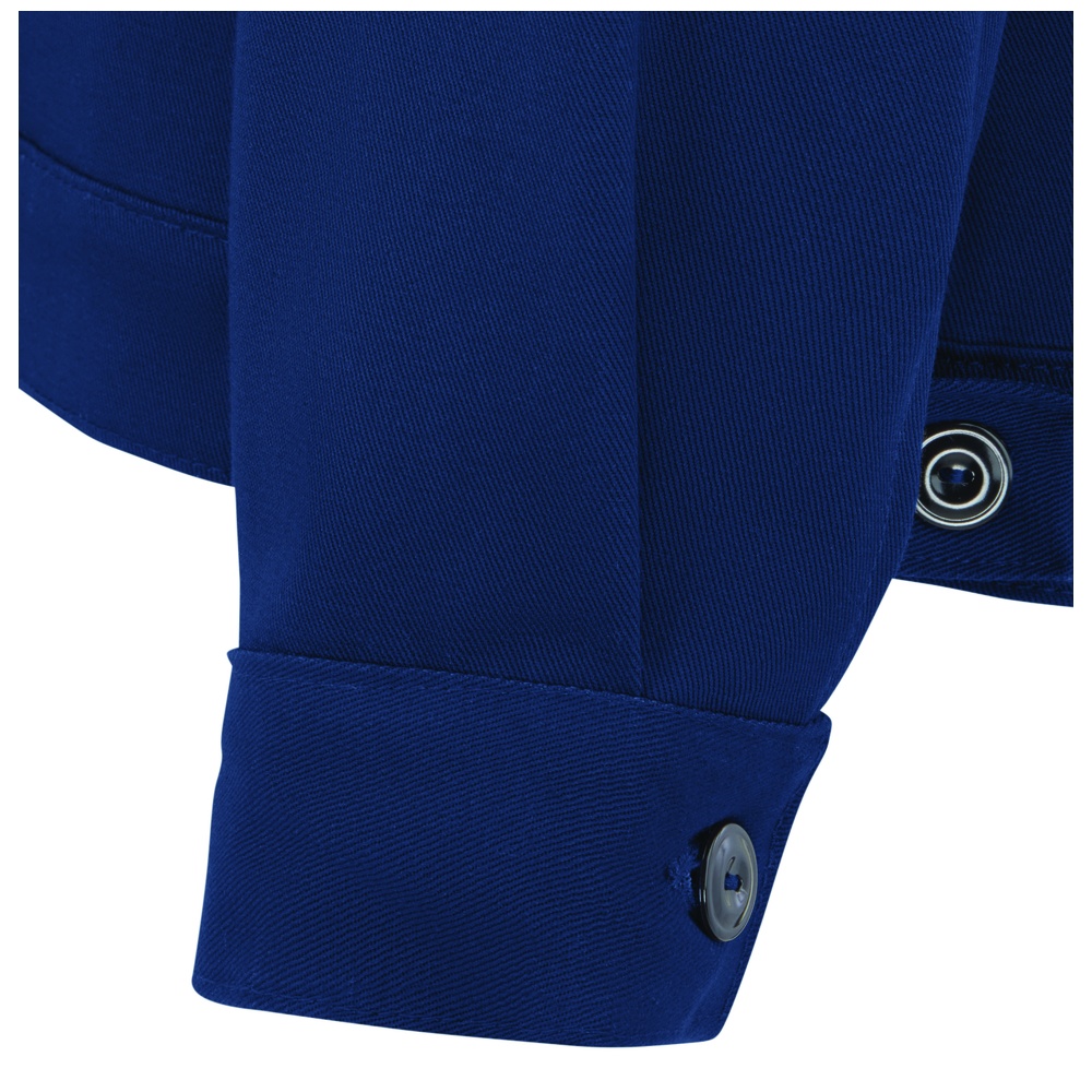 Bulwark® Protection Flame-Resistant (FR) Jacket, Mid-Weight CAT 2 FR/AR, Zipper, Navy