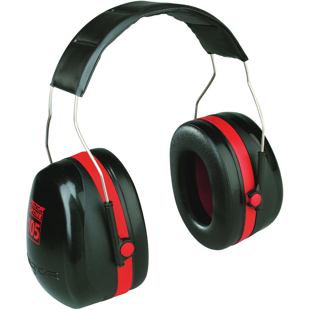3M™ PELTOR™ Optime™ 105 Earmuffs, NRR 30, Over-the-Head