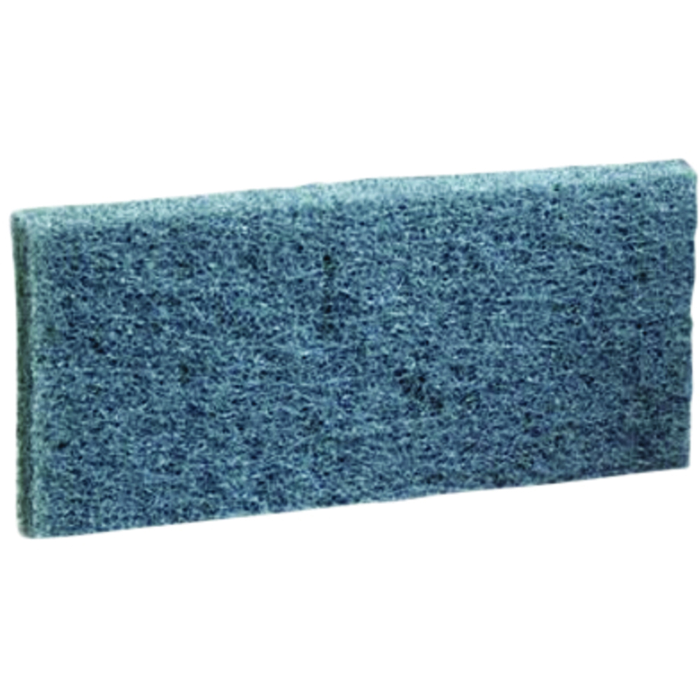 3M™ Doodlebug™ Blue Scrub Pad 8242, 10 Inch x 4.6 Inch