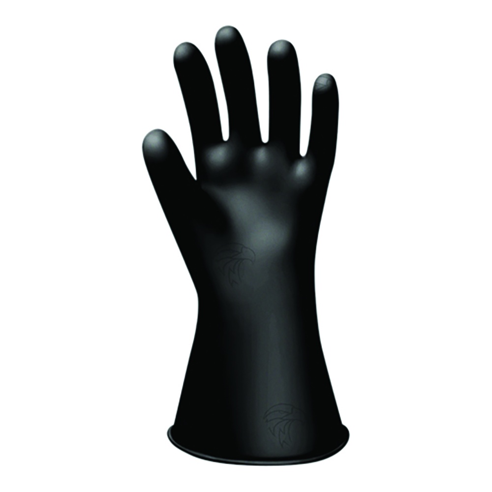 Salisbury Class 00 Rubber Insulating Gloves, 11in, Black
