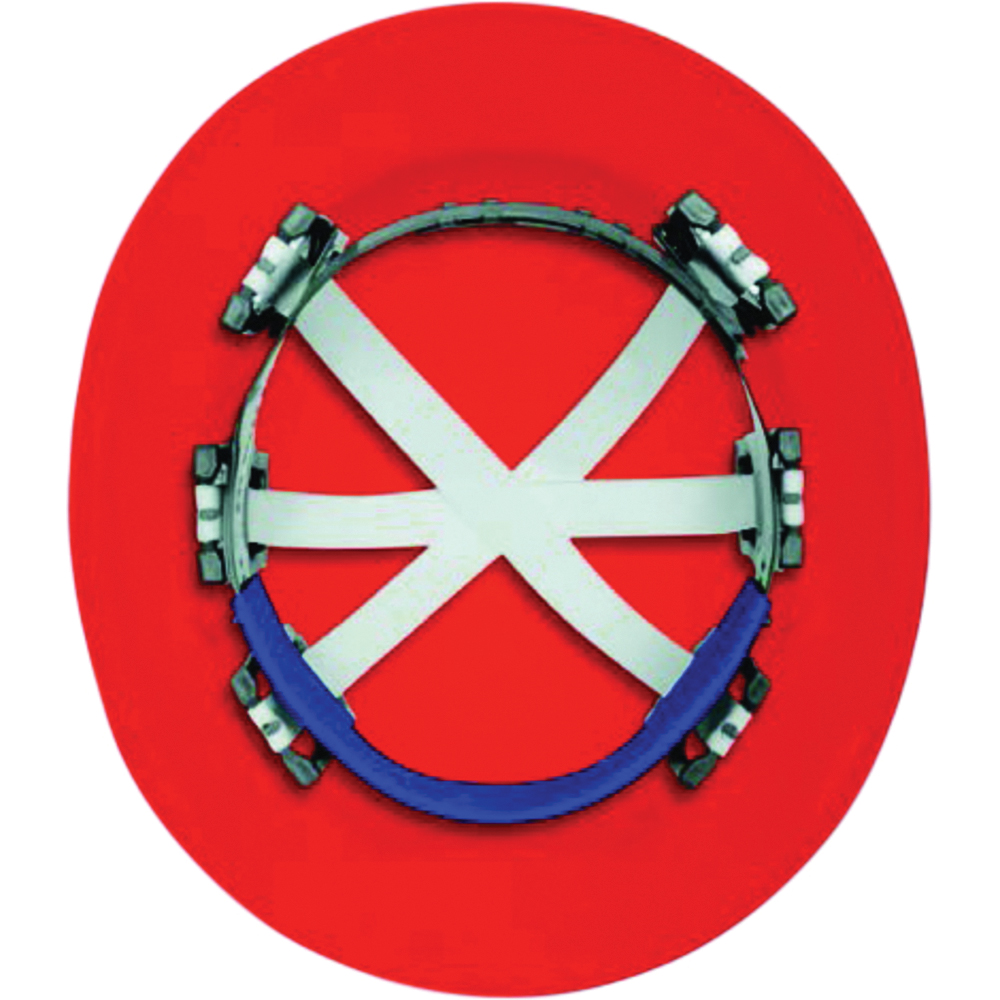 Delta Plus Omega II Hard Hat, Replacement Suspension, 6-Point Slide-Lock