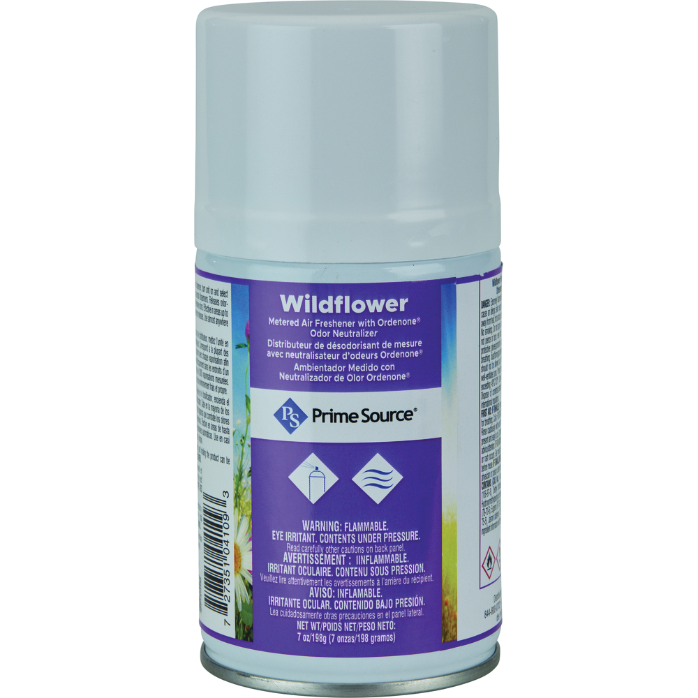 Prime Source Metered Aerosol Air Freshener Spray, 6.5 Ounces