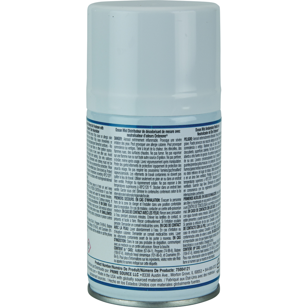 Prime Source Metered Aerosol Air Freshener Spray, 6.5 Ounces