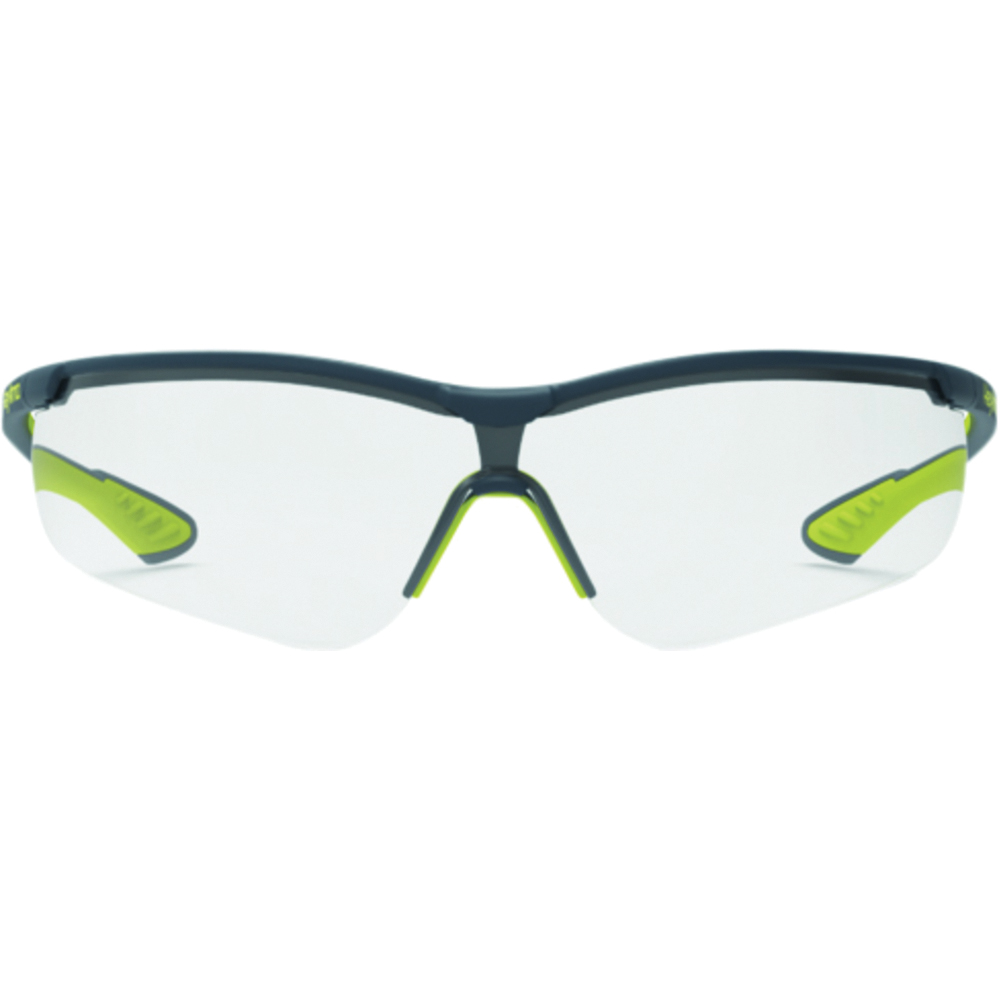 HexArmor® Safety Glasses, VS250, TruShield®2SF, Gray/Yellow, Clear Lens