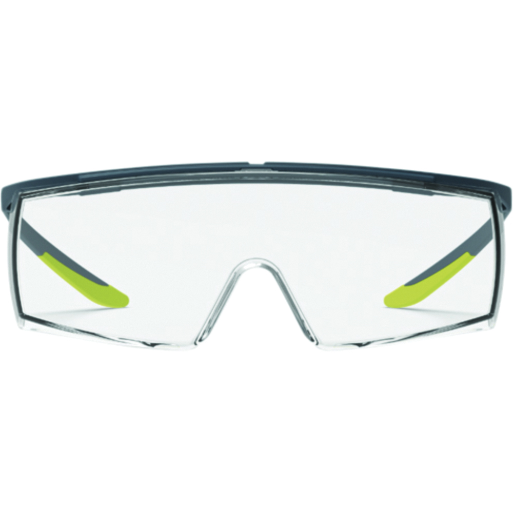 HexArmor® Safety Glasses, LT250, TruShield®, Gray/Yellow, Clear Lens