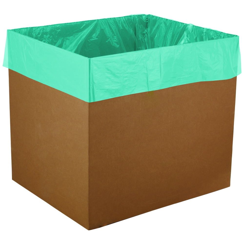 Clarity Combo Liners, Bottom Seal, LLDPE Octene, 3 Mil, 80in x 85in, Roll, Green