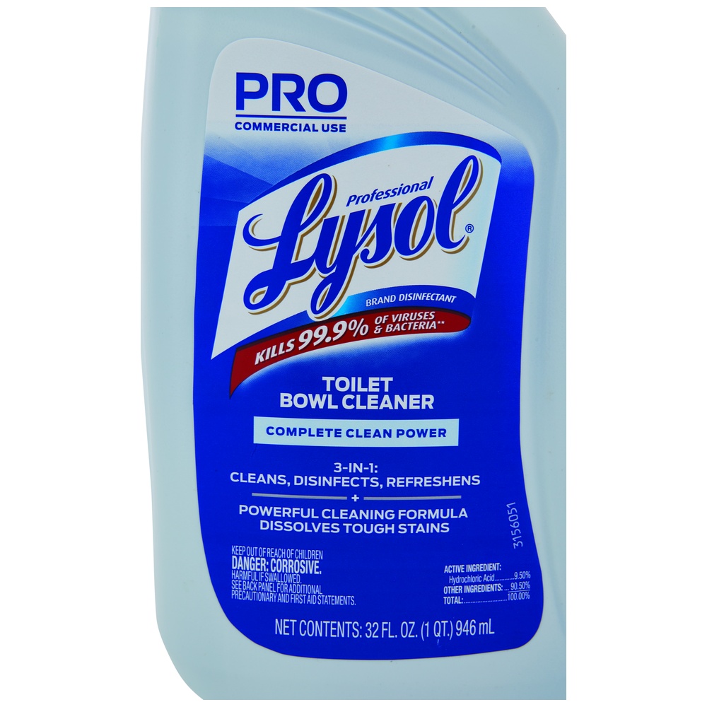 Lysol® Power Toilet Bowl Cleaner, 32 Ounce Lysol® Power Toilet Bowl Cleaner, 32 Ounce
