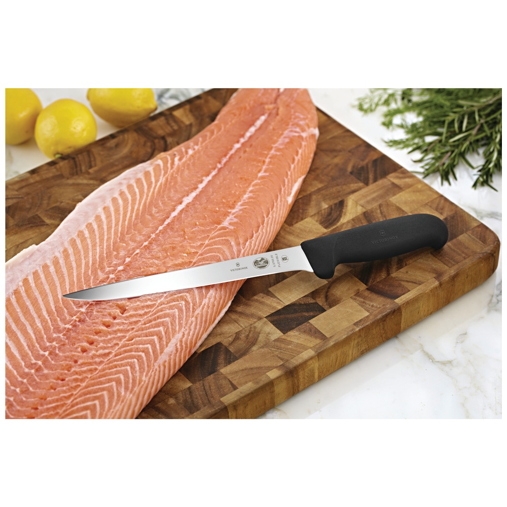 Victorinox Fillet Knife with Fibrox Handle, Semi Flexible Blade