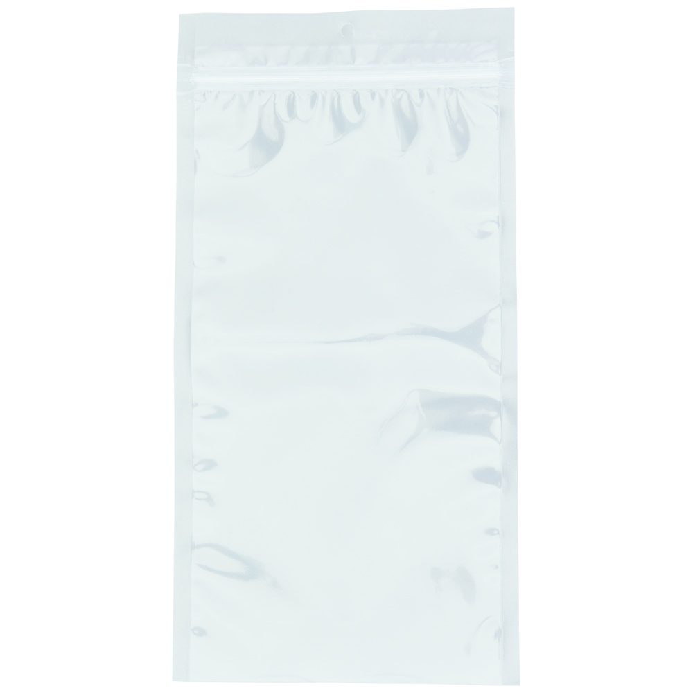 Clarity Vacuum Pouches with Resealable Zipper, 3 Mil, 0.25 Inch Hang Hole, Tear Notch, Clear