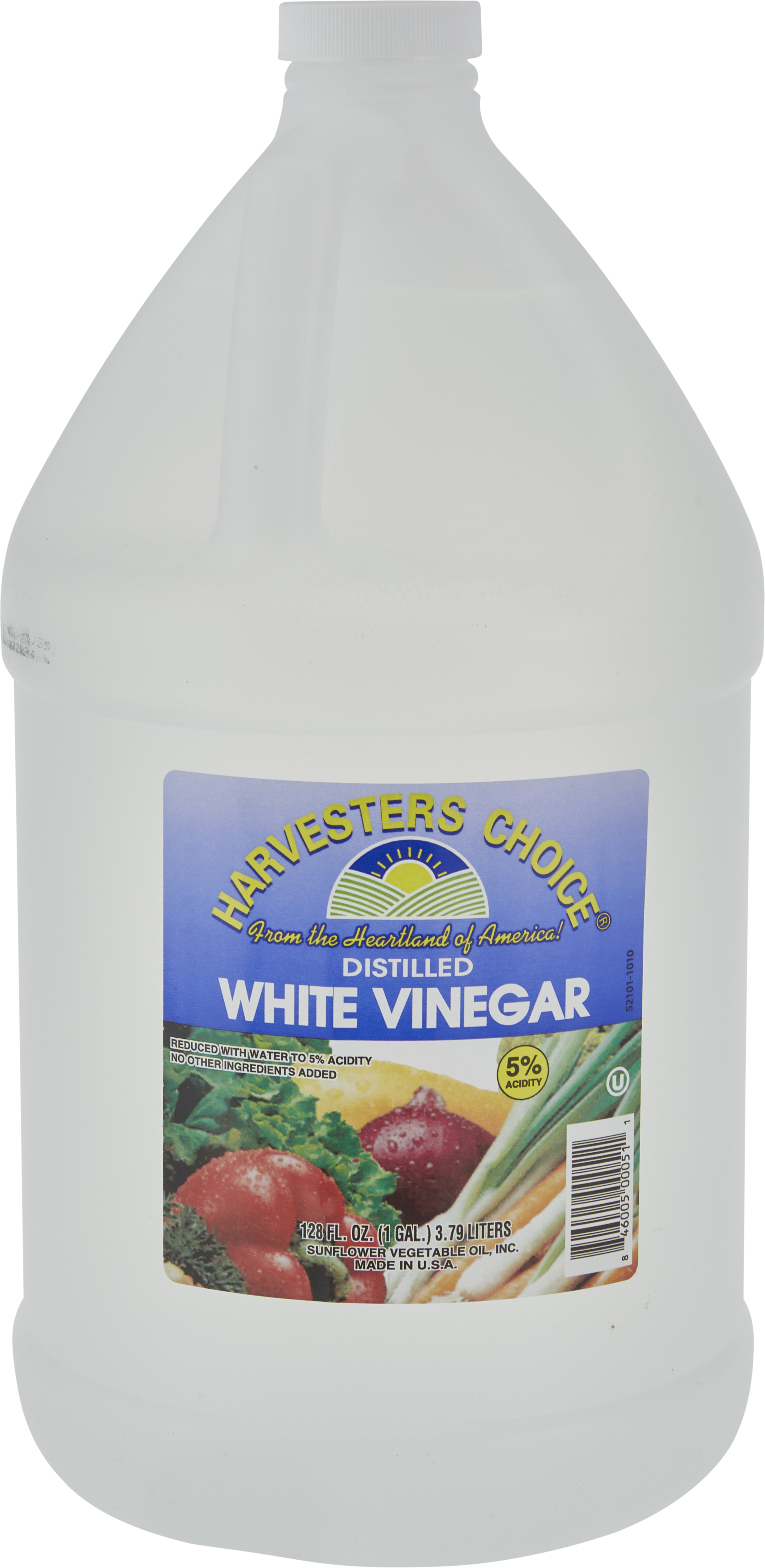 Harvesters Choice Distilled White Vinegar, 1 Gallon