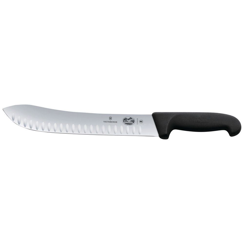 Victorinox Butcher Knives with Fibrox Handle, Granton Edge Blade