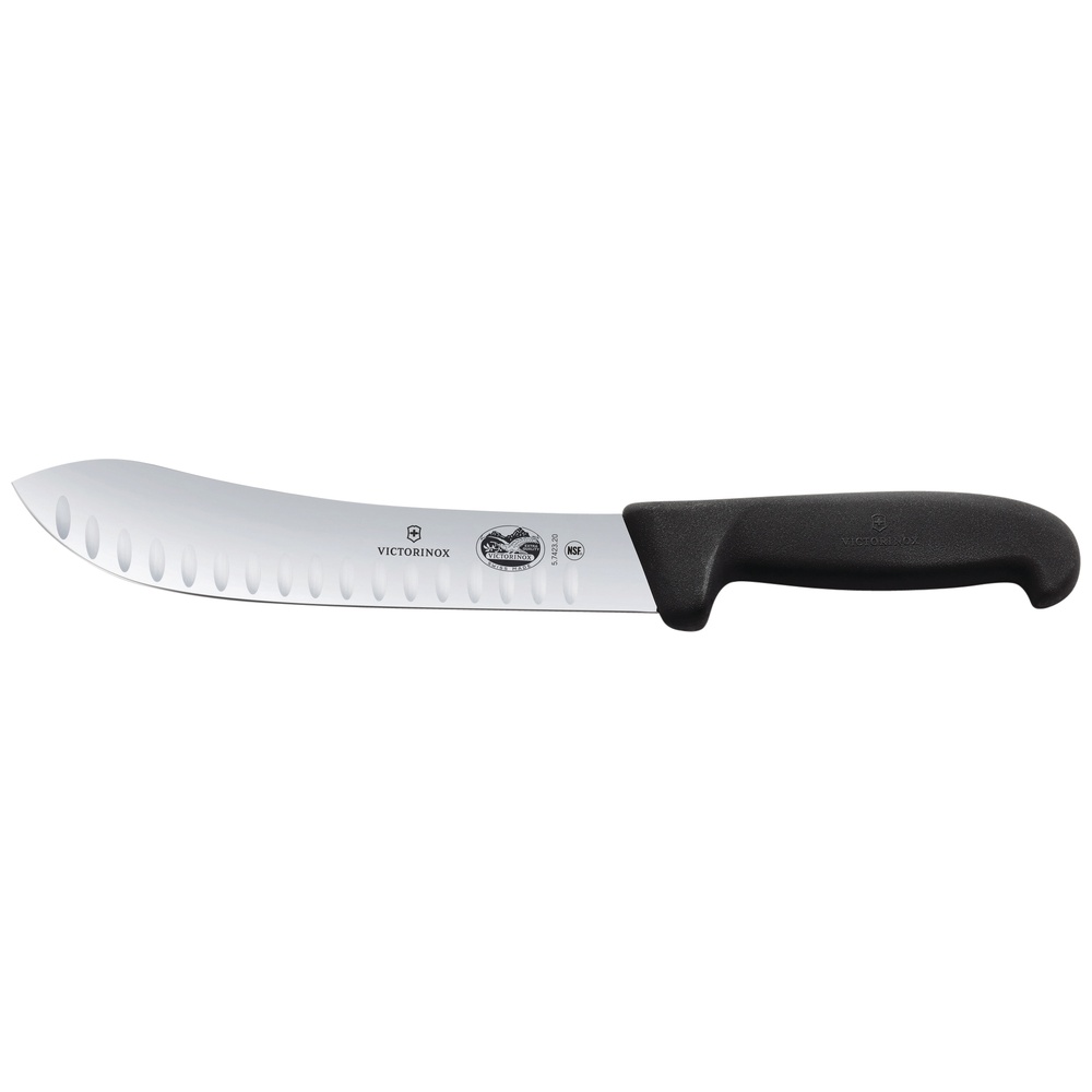 Victorinox Butcher Knives with Fibrox Handle, Granton Edge Blade