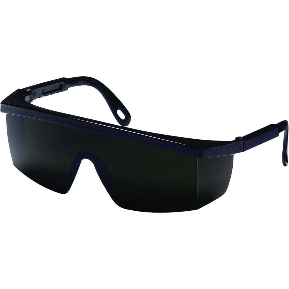 Pyramex Integra® IR Safety Glasses, Black Frame, 5.0 Lens